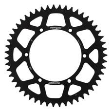 Rear ALU sprocket SUPERSPROX RAL-460:51-BLK črna 51T, 520