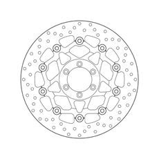 Zavorni disk BREMBO 78B408A7 floating