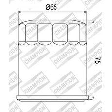 Oljni filter CHAMPION COF056 100609665