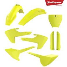 Set plastik POLISPORT 90741 Flo yellow