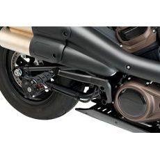 Footpegs support CUSTOMACCES COMBO SOP002N črna