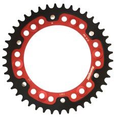 Zadnji verižnik (zobnik) SUPERSPROX STEALTH RST-1307:42-RED rdeč 42T, 525