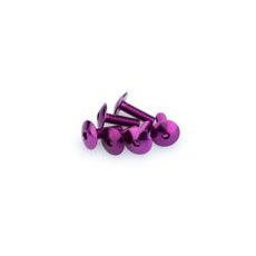 Screws PUIG ANODIZED 0657L violet M6 x 20mm (6pcs)
