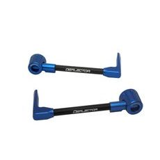 Lever guard ACCOSSATO DE003 with black hose and joint right + left, aluminium