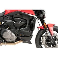 Engine spoiler PUIG 20714J matt black