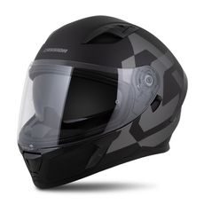 Integralna čelada CASSIDA Orbit Grind black matt, gray XS