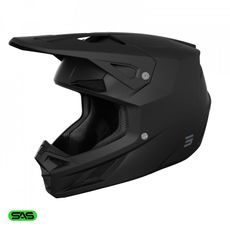 Helmet SHOT SPEED SOLID A05-21OB-S01-07 black matt XS