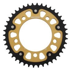 Zadnji verižnik (zobnik) SUPERSPROX STEALTH RST-302:42-GLD zlata 42T, 530