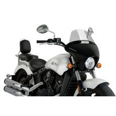 Windscreen PUIG BATWING SML 21072H smoke dolga (long)
