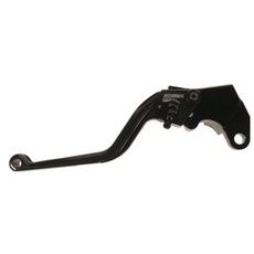 Clutch Lever ACCOSSATO ESS248 fixed CNC-worked aluminium, black