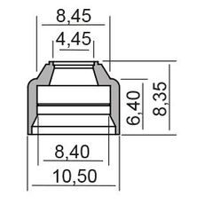 Oil seal RMS 100669310 valve stem