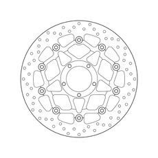 Zavorni disk BREMBO 78B408A4 floating