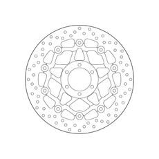 Zavorni disk BREMBO 78B408A2 floating
