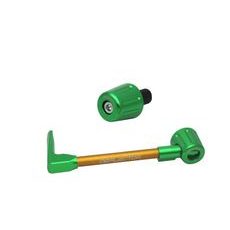 Lever guard in aluminium + right end ACCOSSATO DE005 with gold hose and joint levi