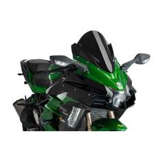 Windscreen PUIG RACING 9704N črna