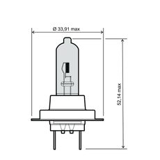 Lamp RMS 246510111 H7 12V 55W