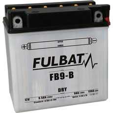 Konvencionalen akumulator (priložena kislina) FULBAT FB9-B (YB9-B) Kislina priložena
