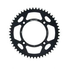 Aluminijasti zadnji verižnik (zobnik) SUPERSPROX RAL-998:51-BLK črna 51T, 428