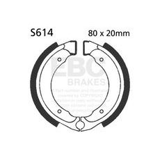 Brake shoe set EBC S614 including springs