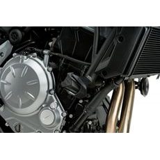 Frame sliders PUIG R19 20293N black with grey rubber
