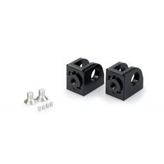 Adapterji za stopalke (Footpeg adapters) PUIG 20235N adjustable črna