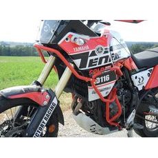 Engine guards RDMOTO CF140R Rdeč (with protectors)