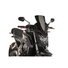 Windshield PUIG NEW GEN. SPORT 9687N črna