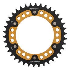 Zadnji verižnik (zobnik) SUPERSPROX STEALTH RST-498:38-GLD zlata 38T, 525