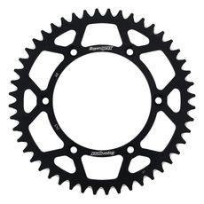 Rear ALU sprocket SUPERSPROX RAL-245:48-BLK črna 48T, 520