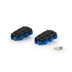Footpegs without adapters PUIG ENDURO 2.0 20851A moder with rubber