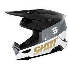 Helmet SHOT FURIOUS LEAGUE A06-21OC-C01-10 black gold glossy L