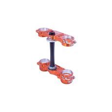 Triple clamp X-TRIG ROCS PRO 40501008 Oranžna 20-22mm