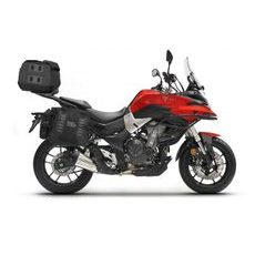 Set of SHAD TERRA TR40 adventure saddlebags and SHAD TERRA rear bag TR50, including mounting kit SHAD VOGE 500 DS/ DSX