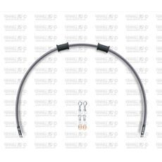 Set prednjih zavornih cevi Venhill POWERHOSEPLUS HON-1006FS-CB (1 cev v kompletu) Carbon hoses, stainless steel fittings