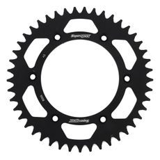Aluminijasti zadnji verižnik (zobnik) SUPERSPROX RAL-8000:45-BLK črna 45T, 520