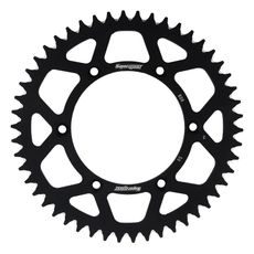 Rear ALU sprocket SUPERSPROX RAL-808:50-BLK črna 50T, 520