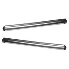 Clip-ons ACCOSSATO TB003 aluminium, 280mm with caps, Silver