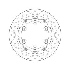 Zavorni disk BREMBO 78B408A5 floating