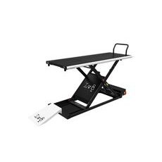 Motorcycle lift LV8 GOLDRAKE 600C FLOOR VERSION EG600CE.W with electro-hydraulic unit (black and white RAL 9016)