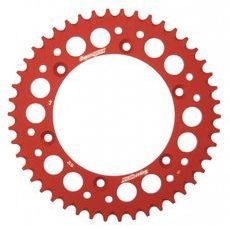 Rear ALU sprocket SUPERSPROX RAL-1512:46-RED rdeč 46T, 520