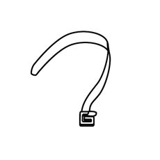 Securing straps SHAD D1B45CGR za SH45