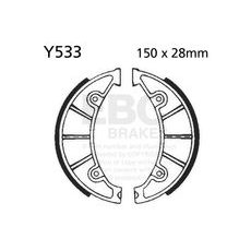 Brake shoe set EBC Y533 includings springs