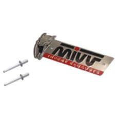 Logo plaque + 2 rivets MIVV 50.73.306.1
