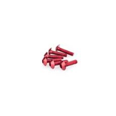 Screws PUIG ANODIZED 0550R rdeč M5 x 20mm (6pcs)