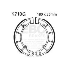 Brake shoe set EBC K710G grooved
