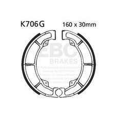 Brake shoe set EBC K706G grooved
