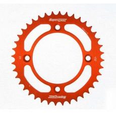 Aluminijasti zadnji verižnik (zobnik) SUPERSPROX RAL-452:41-ORG oranžna 41T, 415