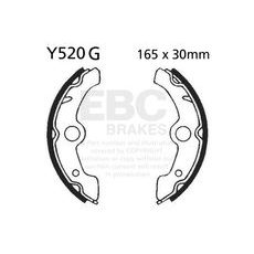 Brake shoe set EBC Y520G grooved