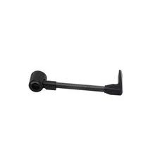 Lever guard ACCOSSATO DE006 with black hose and joint right, carbon