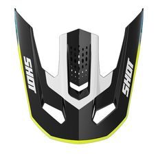 Helmet peak SHOT SPEED HYBRID A05-21OB-F03-P01 neon yellow glossy